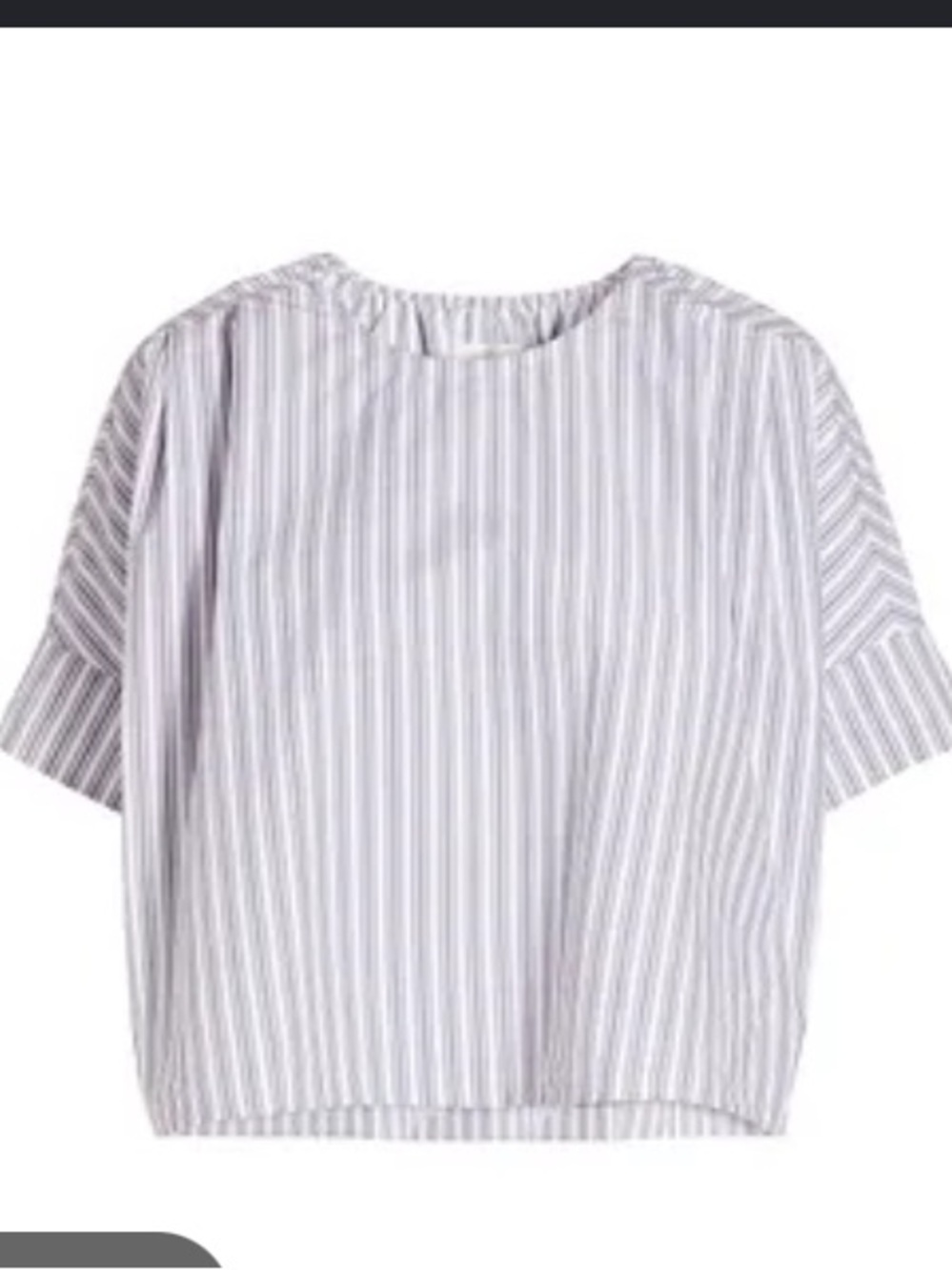 Stellae Dux Boxy Striped Top